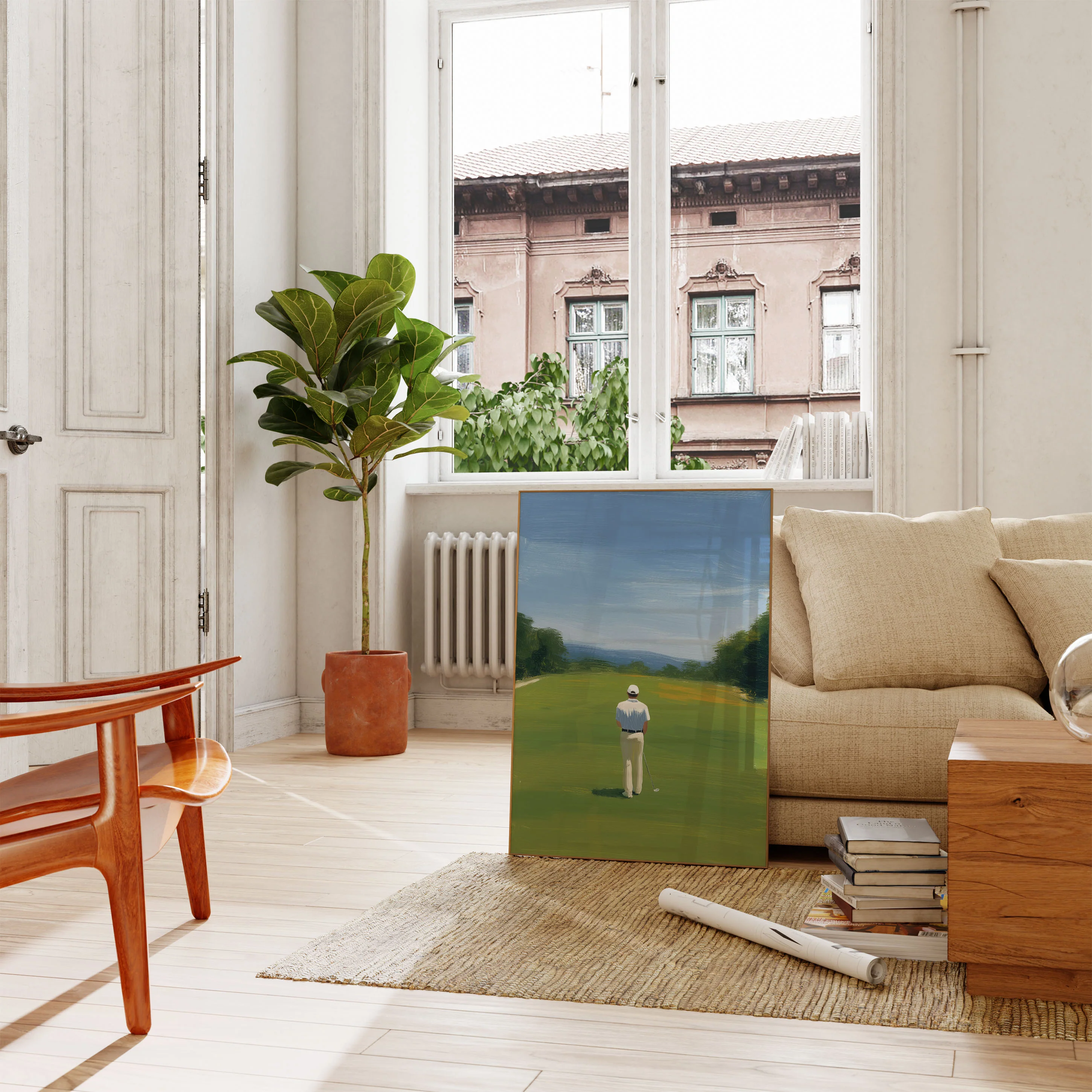 Serene Golf Course Poster - Image 2