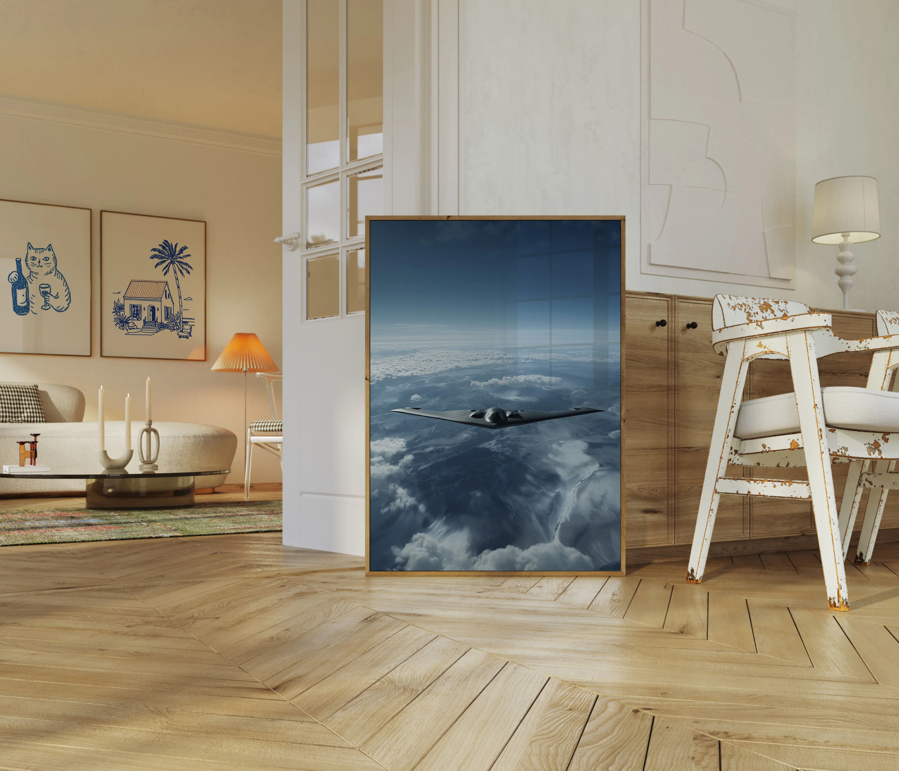 Silent Sky Guardian Bomber Poster - Image 5