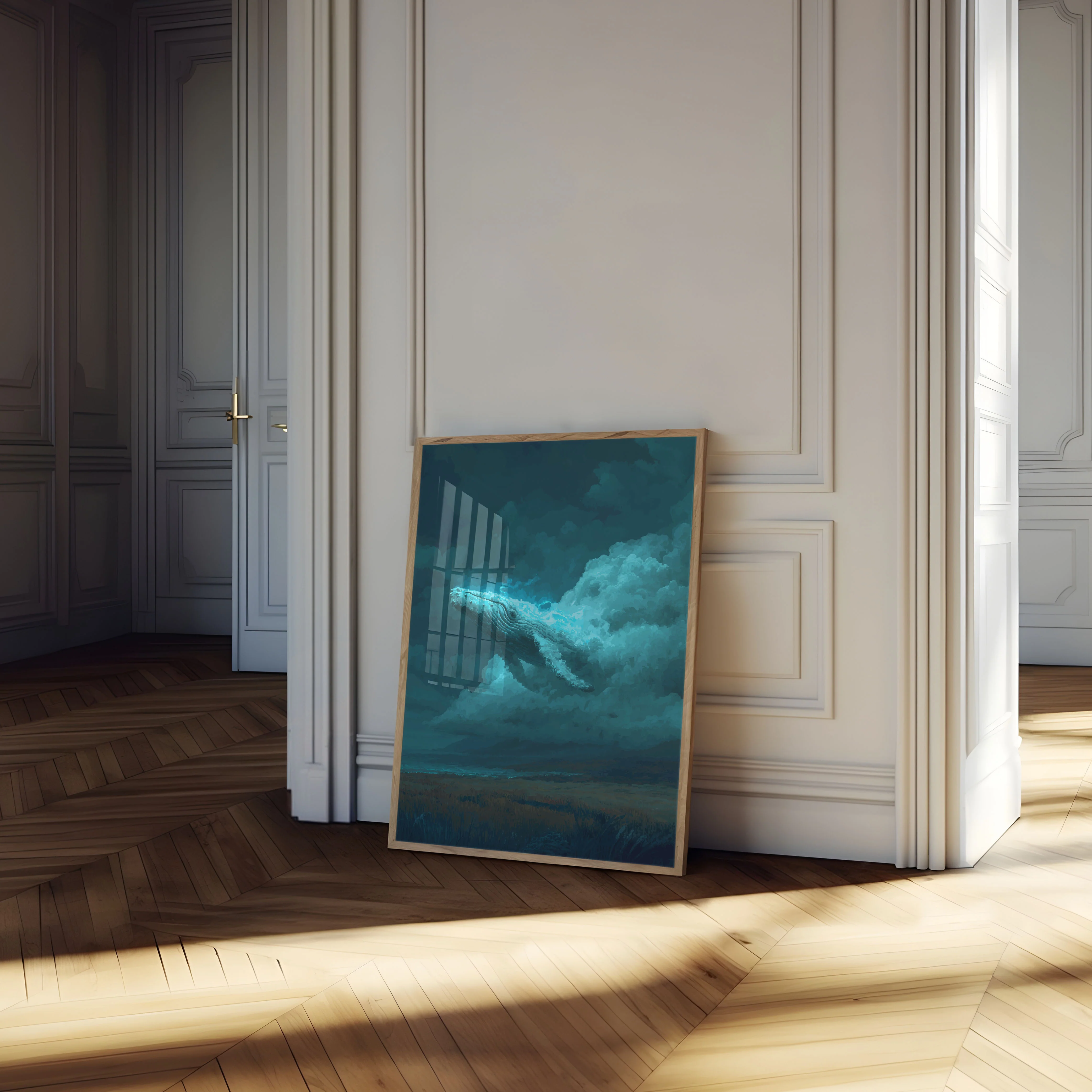 Sky Whale Dream Poster - Image 4