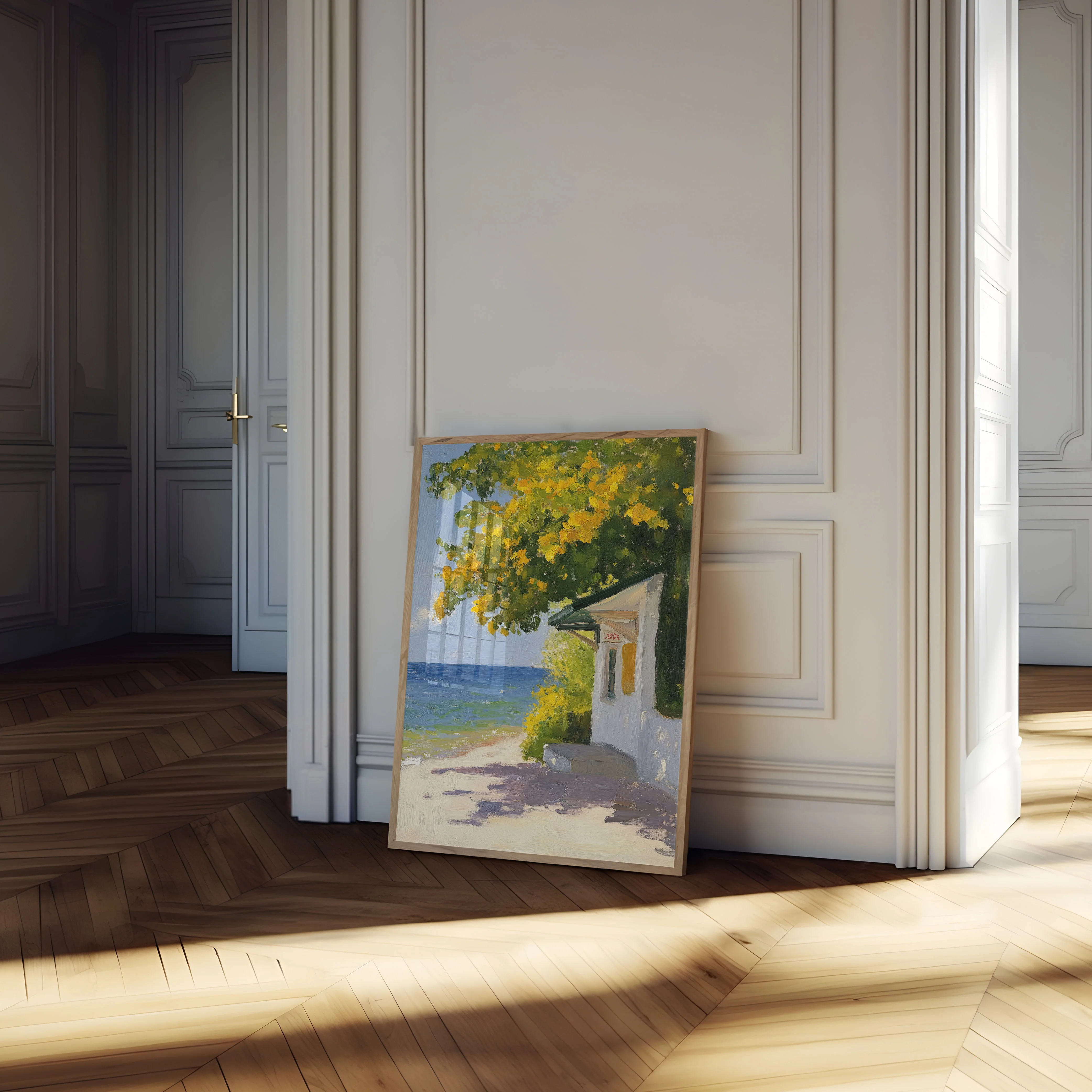 Sunny Coastal Retreat Poster - Image 4
