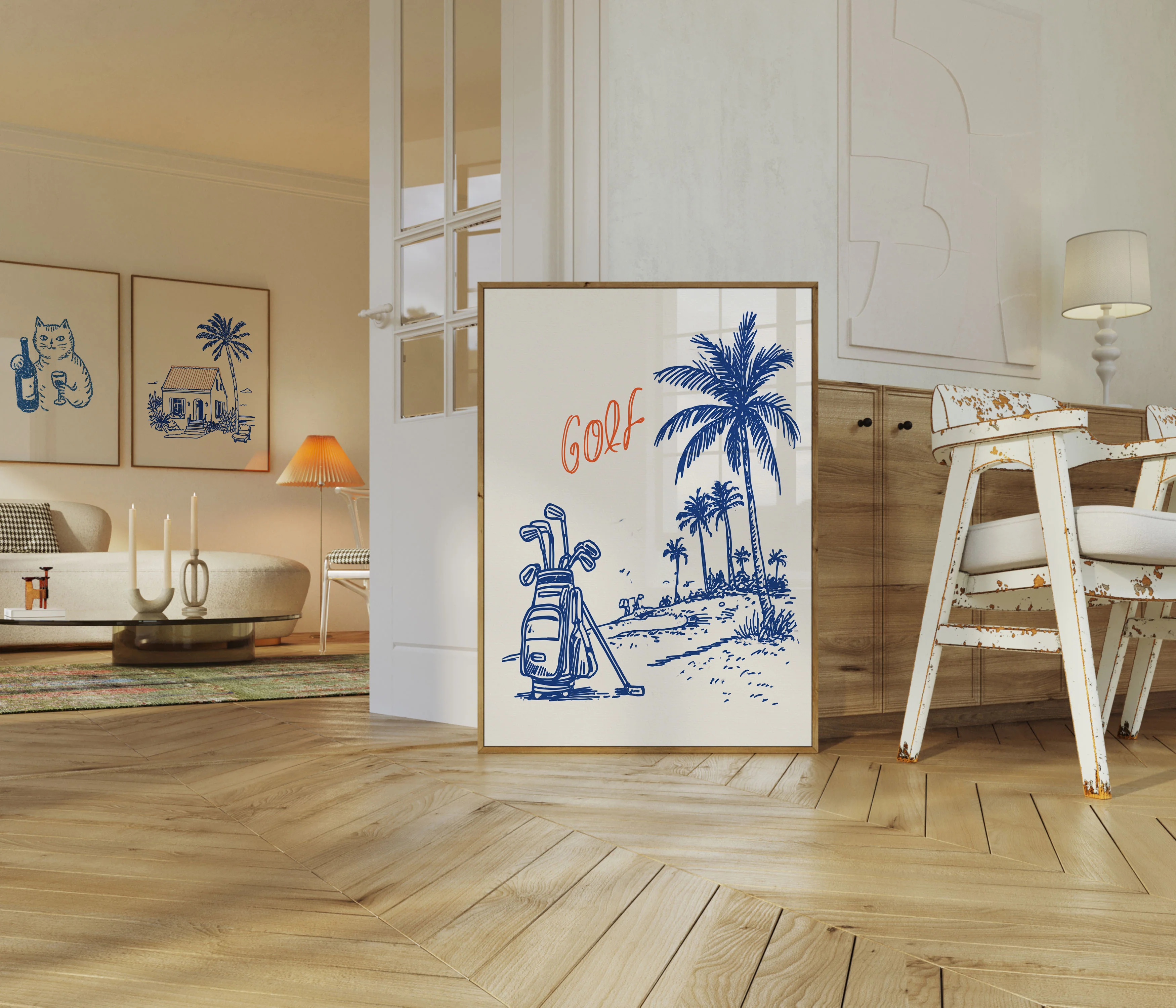 Tropical Golf Course Poster - Image 5
