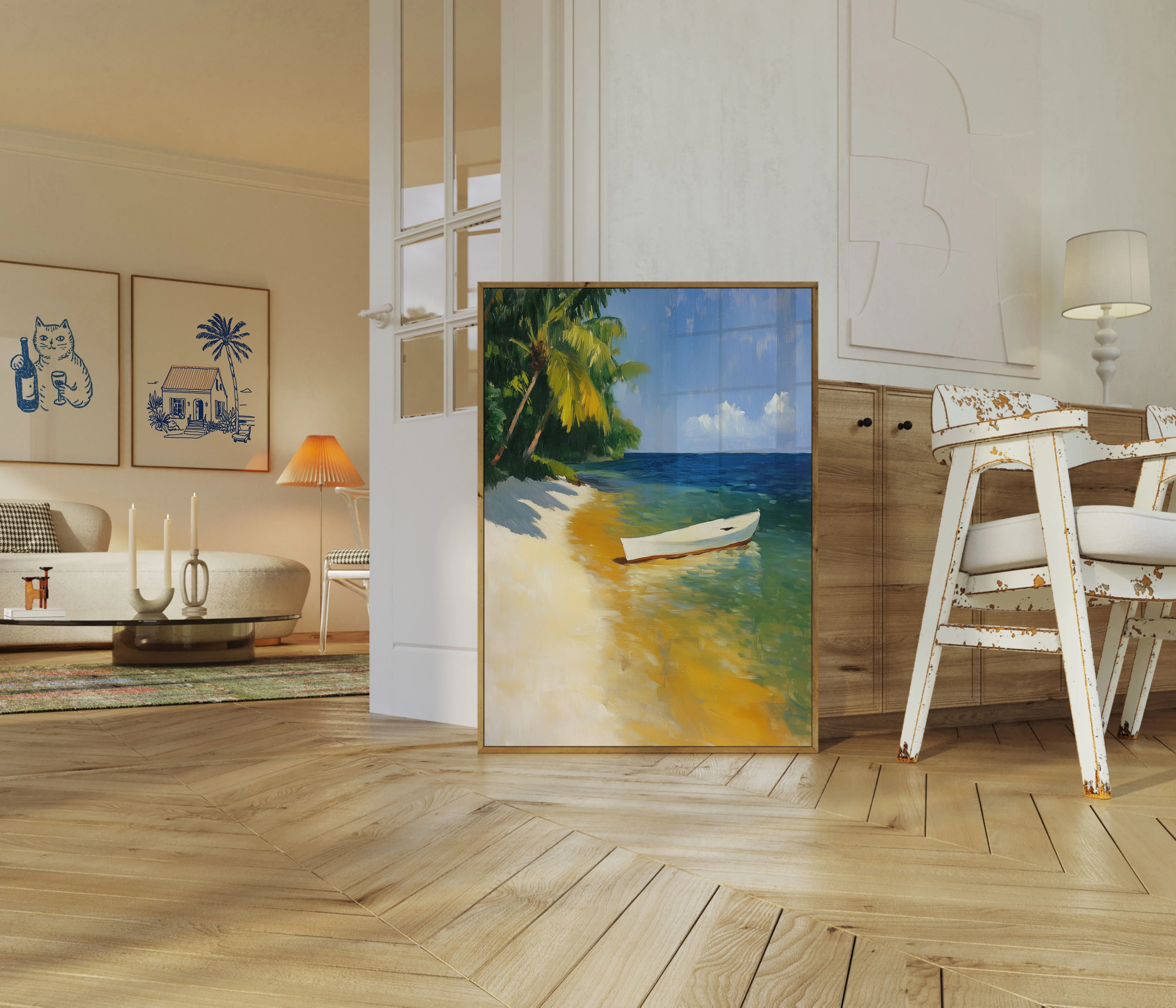 Tropical Paradise Beach Poster - Image 5