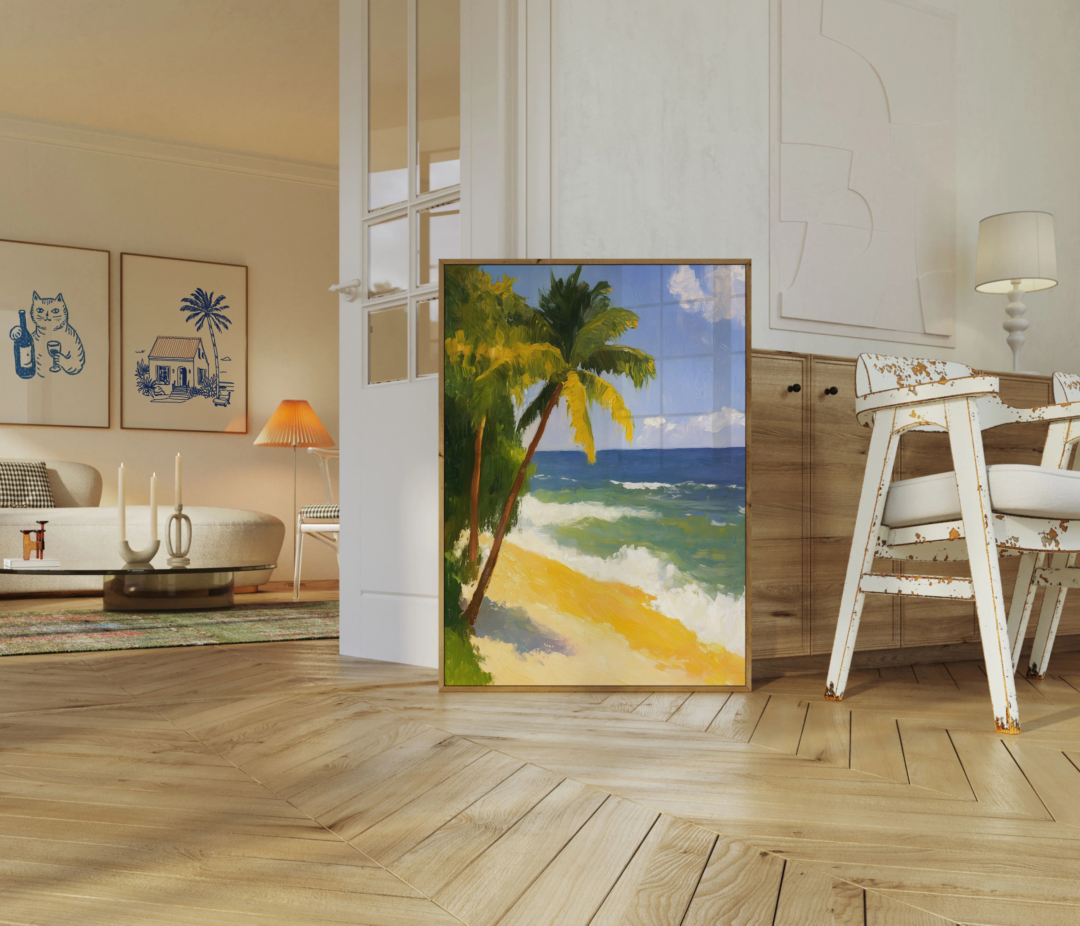 Tropical Paradise Beach Poster - Image 5