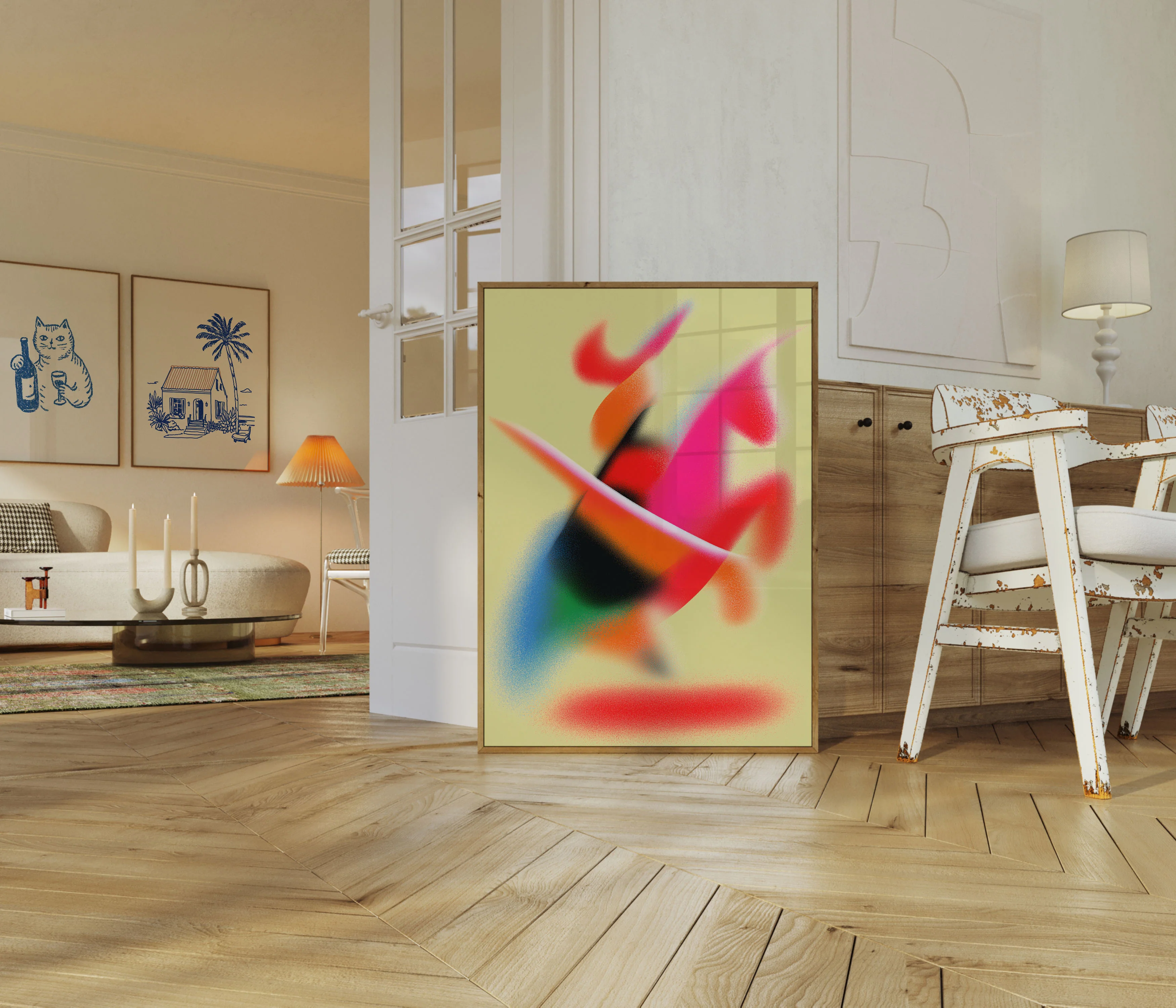 Vibrant Abstract Gradient Poster - Image 5